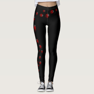 Marienkäfer-Leggings-Marienkäfer-Insekten-Leggings Leggings