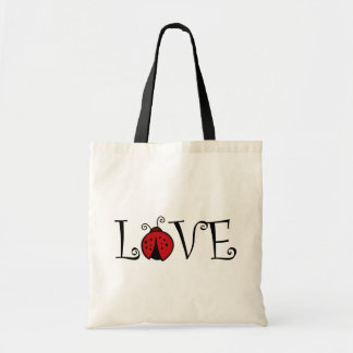 Marienkäfer-Liebe-Tasche Tragetasche