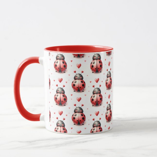 Marienkäfer Liebe Tasse (Links)