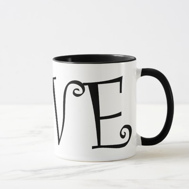 Marienkäfer-Liebe-Tasse Tasse (Rechts)