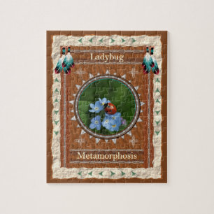 Marienkäfer-Metamorphose-Energie Puzzle