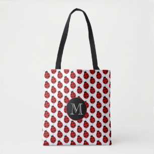 Marienkäfer-Monogramm-Tasche