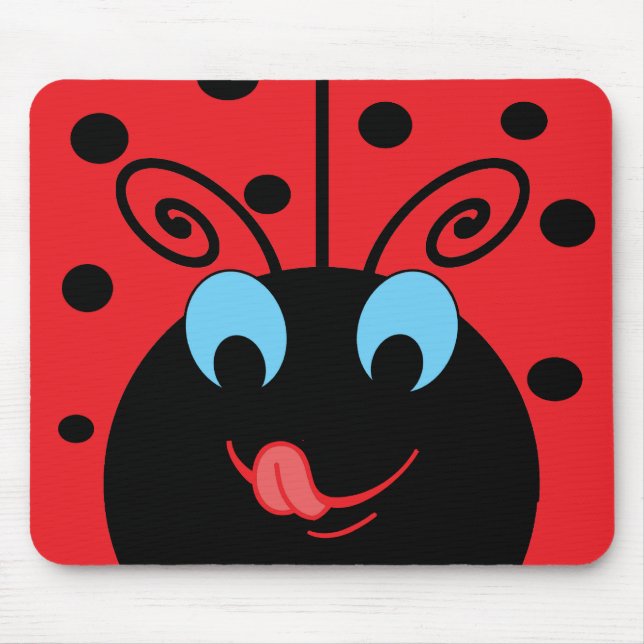Marienkäfer Mousepad (Vorne)