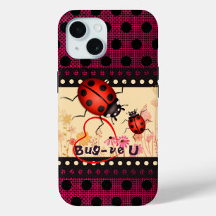 Marienkäfer-Punkte Case-Mate iPhone Hülle