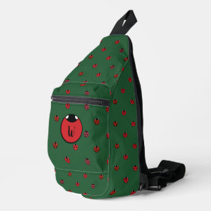 Marienkäfer-Punkte Crossbody Bag