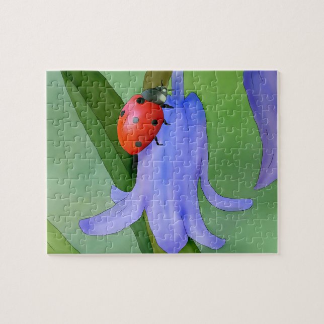 Marienkäfer Puzzle (Horizontal)