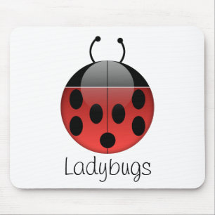 Marienkäfer-Reihe 2 Mousepad