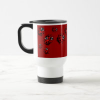 Marienkäfer-Reise-Mug-Bierglas Marienkäfer-Tasse