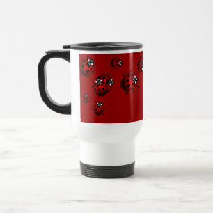 Marienkäfer-Reise-Mug-Bierglas Marienkäfer-Tasse Reisebecher