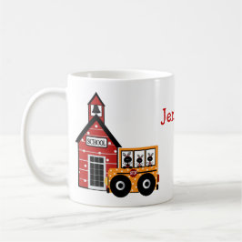 Marienkäfer-Schulbus-Lehrer-Tasse Tasse