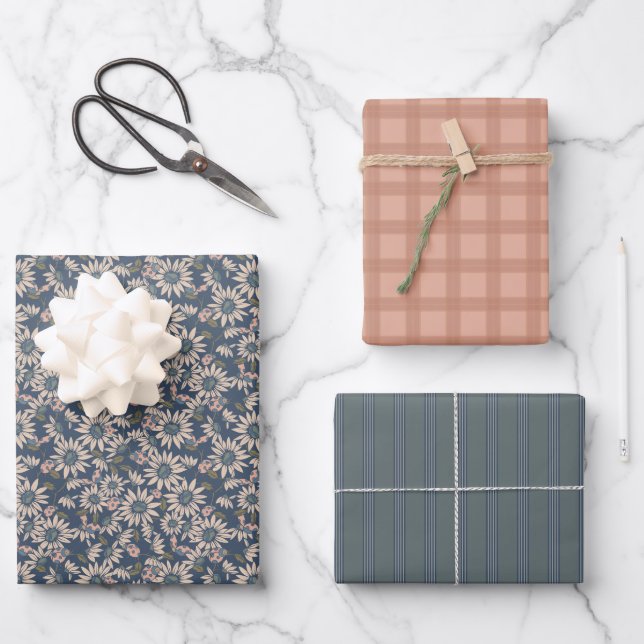Marienkäfer-Set Geschenkpapier Set (Vorderseite)