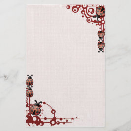 Marienkäfer stationär briefpapier