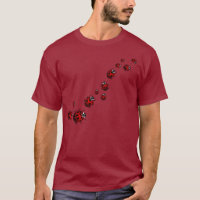Marienkäfer-T - Shirt-Marienkäfer-UnisexShirts