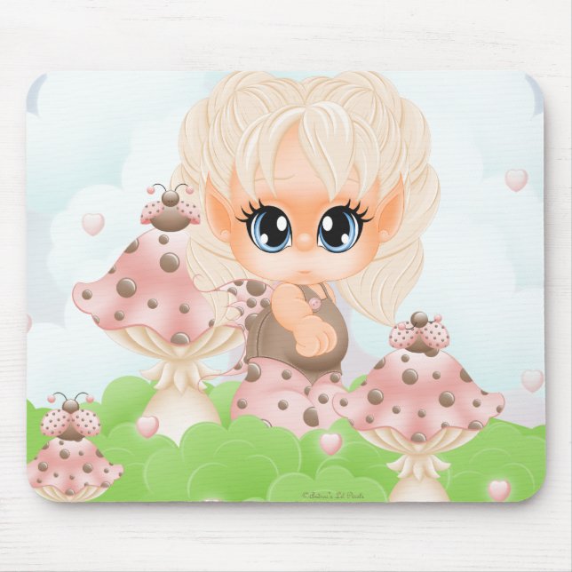 Marienkäfer Träume-mousepad Mousepad (Vorne)