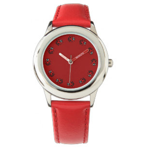 Marienkäfer-Uhr Süße Marienkäfer-Armbanduhr Insekt Armbanduhr