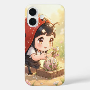 Marienkäfer und das verborgene Nektarkönigreich.1 iPhone 16 Hülle