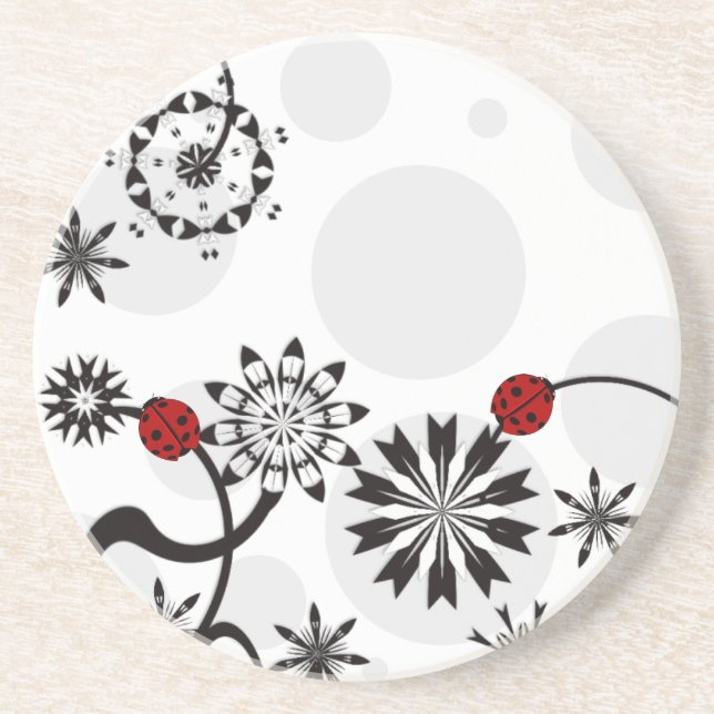 Marienkäfer-Untersetzer Untersetzer (Vorne)