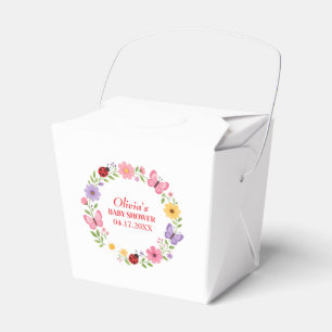 Marienkäfer Wildblumen Baby Mädchen Dusche Geschenkschachtel