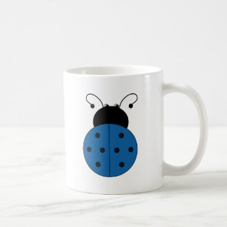 Marienkäferblau Tasse