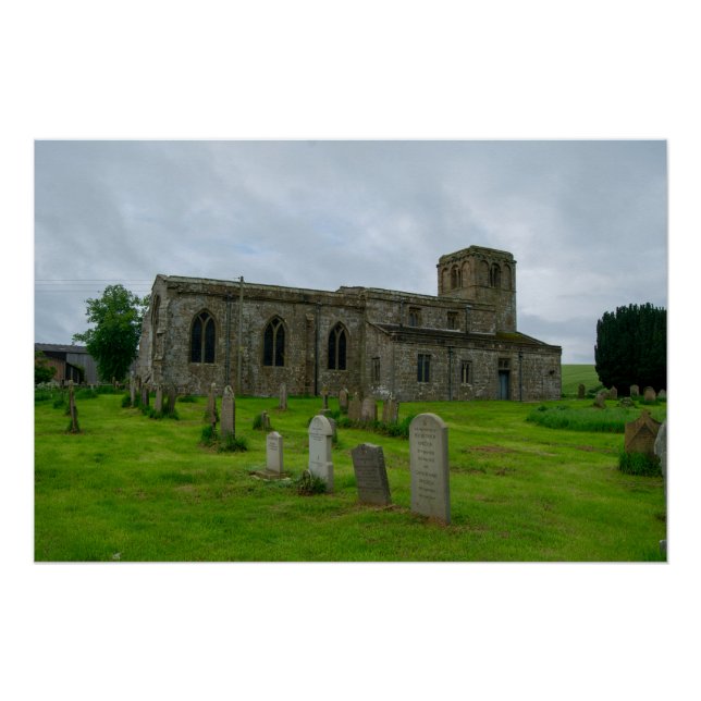 Marienkirche, Leake North Yorkshire Heritage Poster (Vorderseite)