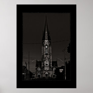 Marienkirche Nr. 1 mit Grenze Poster