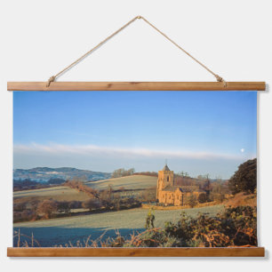 Marienkirche Wandteppich Mit Holzrahmen