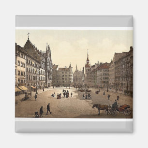 Marienplatz, München, Bayern, Deutschland Magnet