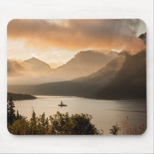 Mariensee  Glacier National Park, Montana Mousepad