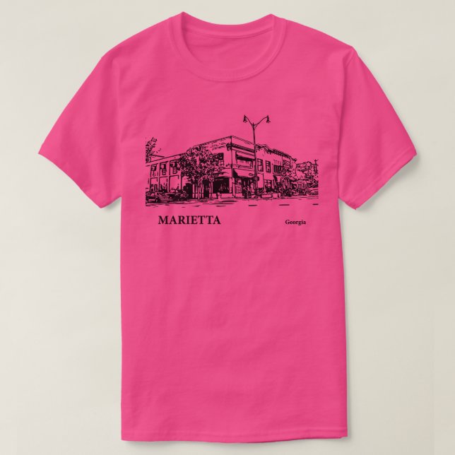 Marietta Georgia TShirt 4 (Design vorne)