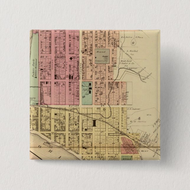 Marietta, Ohio Button (Vorderseite)