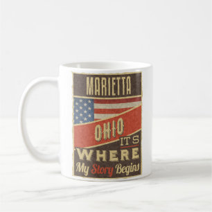Marietta Ohio Kaffeetasse