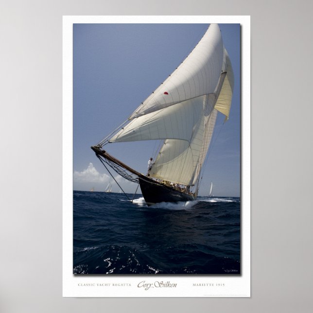 Mariette Bow Schooner Poster (Vorne)