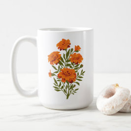 Marigold-Blume Kaffeetasse