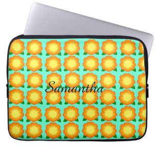 Marigold Blume Laptopschutzhülle