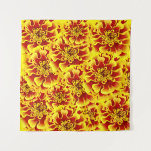Marigold Blume Wandteppich