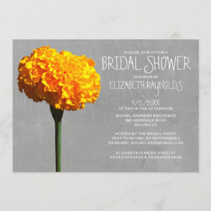 Marigold Bridal Dusche Einladungen