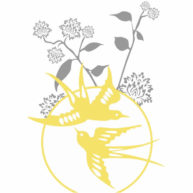 Marigold Cake Topper Foto-Skulptur Freistehende Fotoskulptur (Vorne)