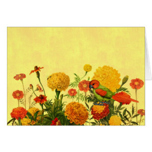 Marigold Garden in Orange und Golden Hues