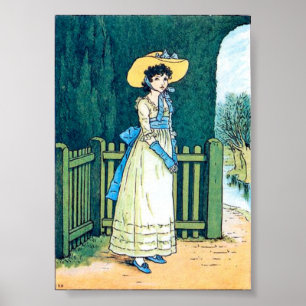 Marigold Garten, Kate Greenaway Poster