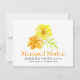 Marigold Kräuterhalskarte