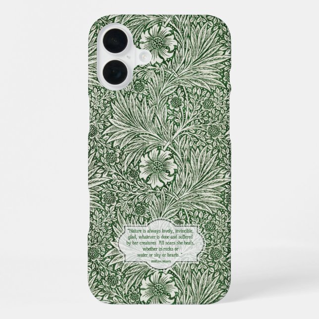 Marigold pattern - William Morris iPhone Hülle (Rückseite)