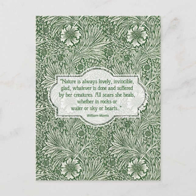 Marigold pattern - William Morris Postkarte (Vorderseite)