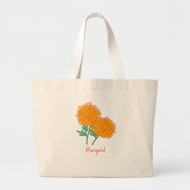 Marigold Tote Bag Jumbo Stoffbeutel (Vorne)