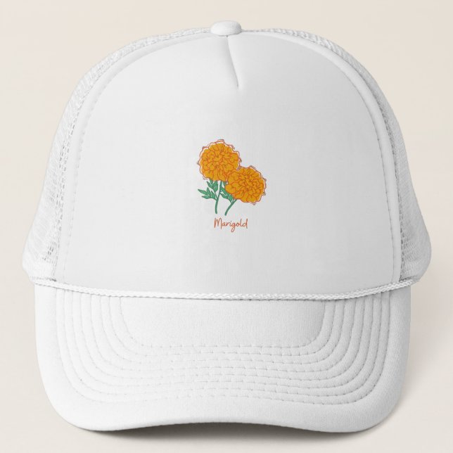Marigold Trucker Hat Truckerkappe (Vorderseite)