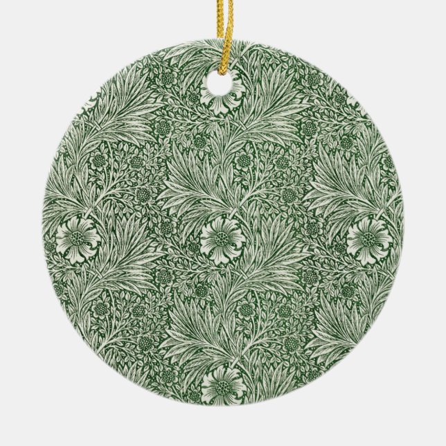 Marigold (von William Morris) Keramik Ornament (Vorne)