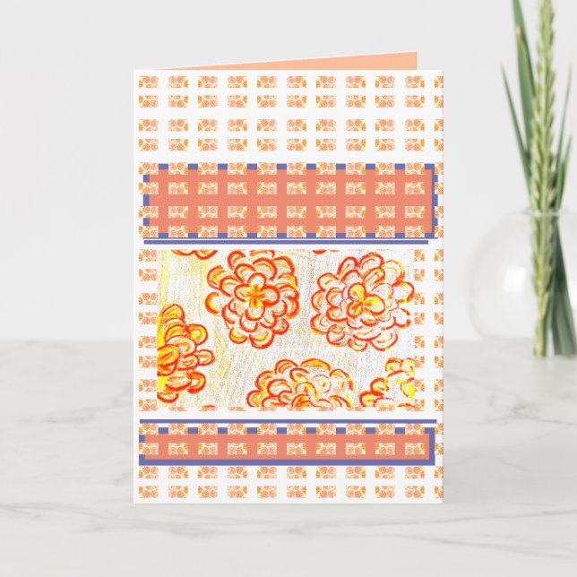 Marigolds Birthday Karte (Vorderseite)