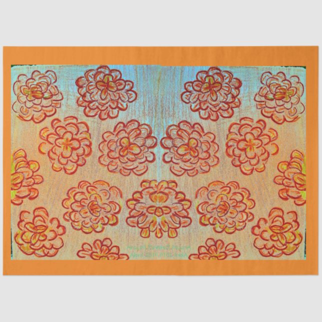 Marigolds Seidenpapier (Vorderseite)