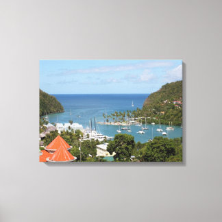 Marigot Bay Saint Lucia Leinwanddruck