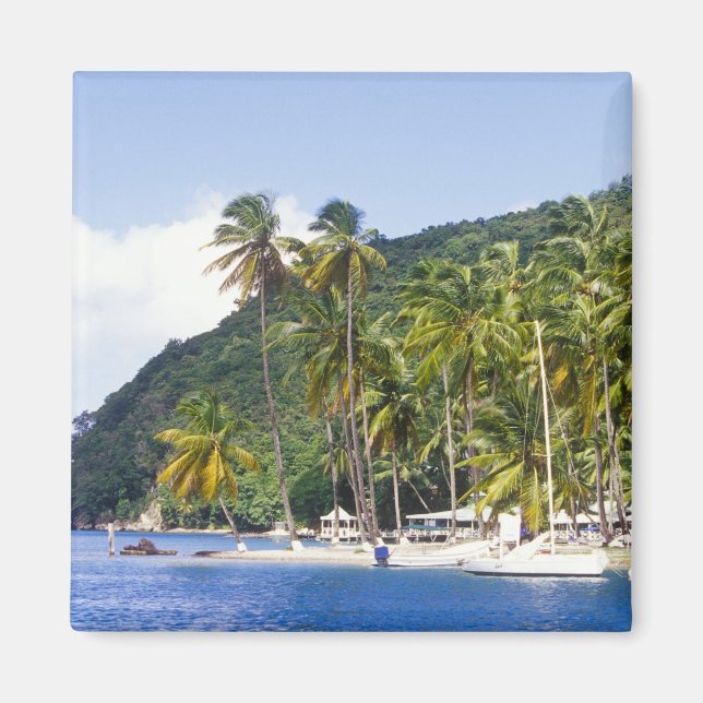 Marigot Bay, St. Lucia, Karibik Magnet (Vorne)