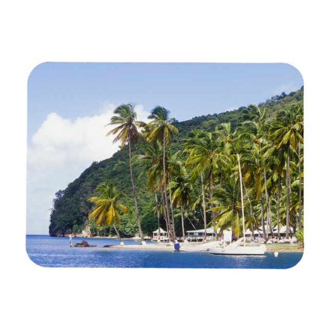 Marigot Bay, St. Lucia, Karibik Magnet (Horizontal)
